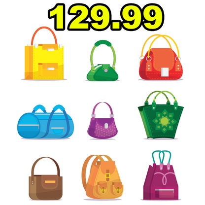 [$129.99] high-end bags[aboat 1KG 1Bag+box]